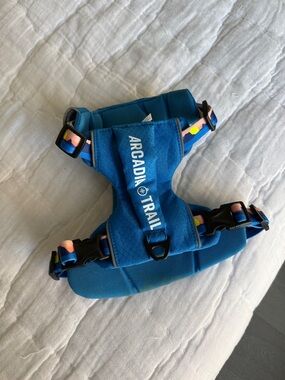 Arcadia Trail Blue small Padded Dog Harness